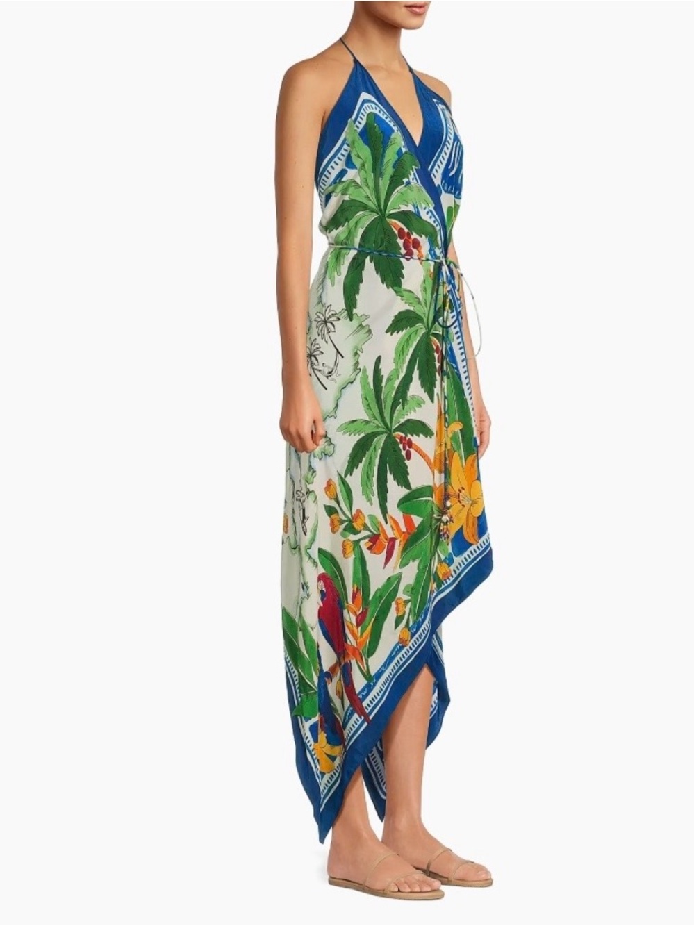 FARM Rio Topical Destinations dress off white